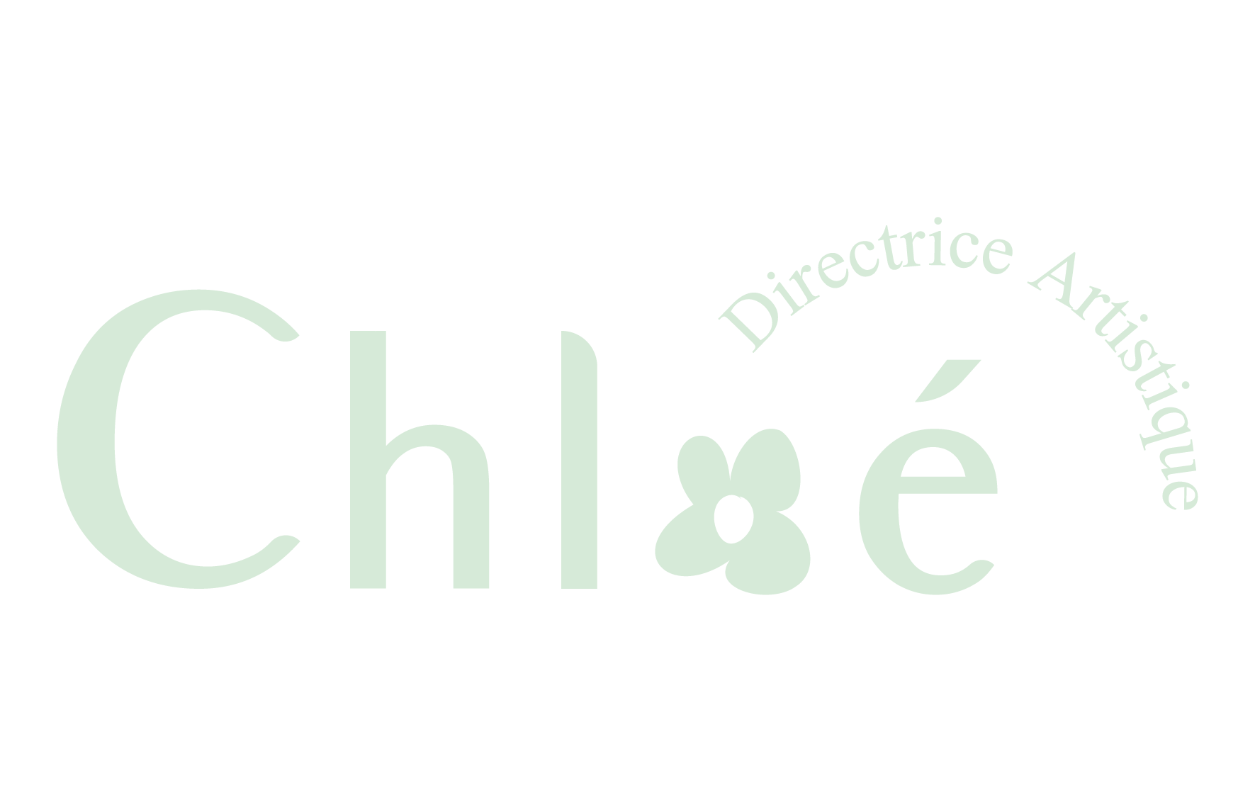 Logo vert- - Designer graphique freelance - Chloé Huin Directrice Artistique